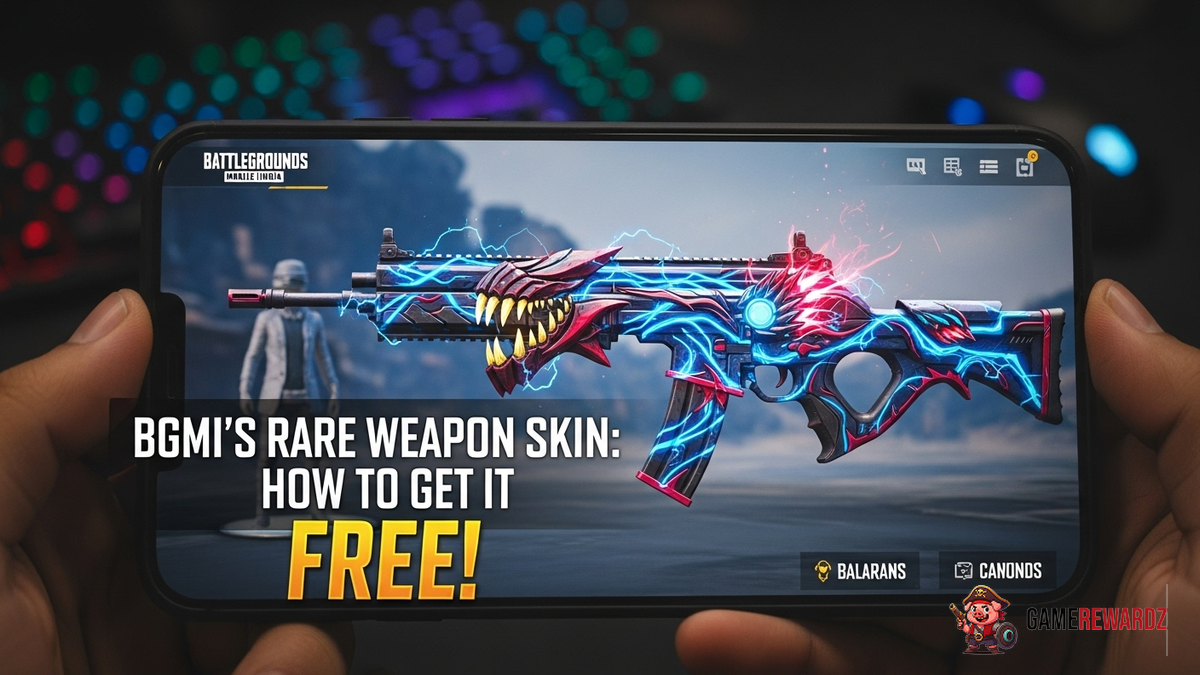 BGMI's Rare Weapon Skin: How to Get it FREE!